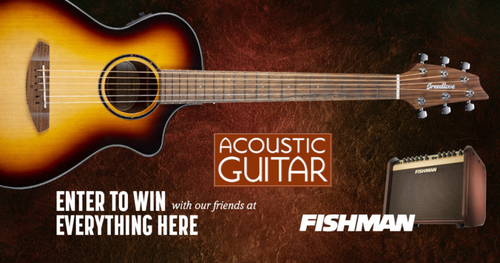 Fishman June’s Acoustic Guitar Giveaway