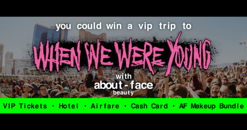 about-face Las Vegas VIP Trip Sweepstakes